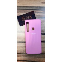 Силиконовый чехол EXPERTS для Samsung Galaxy A9 (2018) Розовый