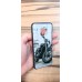 Силиконовый чехол для Samsung Galaxy A8 Plus (A730) , с картинкой мотобайк