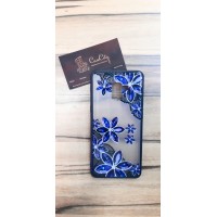 Чехол для Samsung Galaxy A8 Plus (A730) , с цветами
