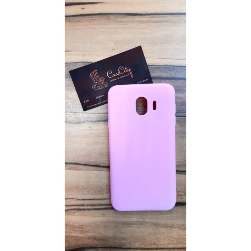 Силиконовый чехол для Samsung Galaxy J4 J400, розовый