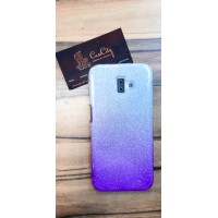 Силиконовый чехол "EXPERTS" для Samsung Galaxy J6 Plus J610 (2018) фиолетовый с градиентом