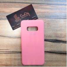 Силиконовый чехол "Silicone Case" для Samsung Galaxy S10E (G970), розовый