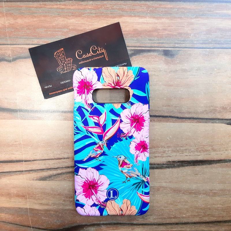 Силиконовый чехол "LUXO" для Samsung Galaxy S10E (G970), с принтом Flowers - 1