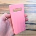 Силиконовый чехол "Silicone Case" для Samsung Galaxy S10 (G973), розовый