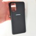 Чехол накладка Silicon Case для Samsung Galaxy S20+, чёрный