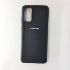 Чехол накладка Silicon Case для Samsung Galaxy S20, чёрный