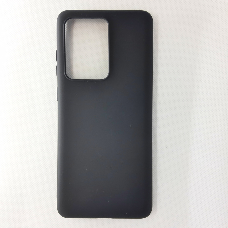 Чехол накладка для Samsung Galaxy S20 Ultra, чёрный