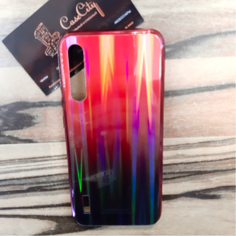 Чехол Аврора для Xiaomi Mi A3, Красный