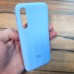 Силиконовый чехол "Silicone Case" для Xiaomi Mi A3, голубой