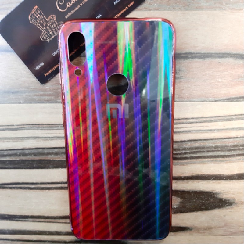  Чехол Аврора для Xiaomi Redmi Note 7, красный