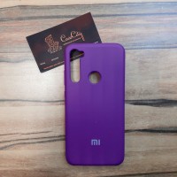 Силиконовый чехол Silicone Case для Xiaomi  Redmi Note 8, фиолетовый