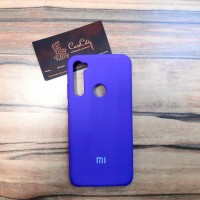 Силиконовый чехол Silicone Case для Xiaomi  Redmi Note 8, сиреневый