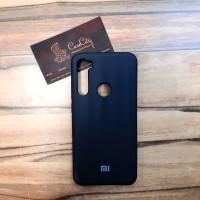 Силиконовый чехол Silicone Case для Xiaomi  Redmi Note 8, чёрный