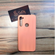 Силиконовый чехол Silicone Case для Xiaomi  Redmi Note 8, оранжевый