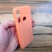 Силиконовый чехол Silicone Case для Xiaomi  Redmi Note 8, оранжевый