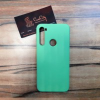 Силиконовый чехол Silicone Case для Xiaomi  Redmi Note 8, зелёный