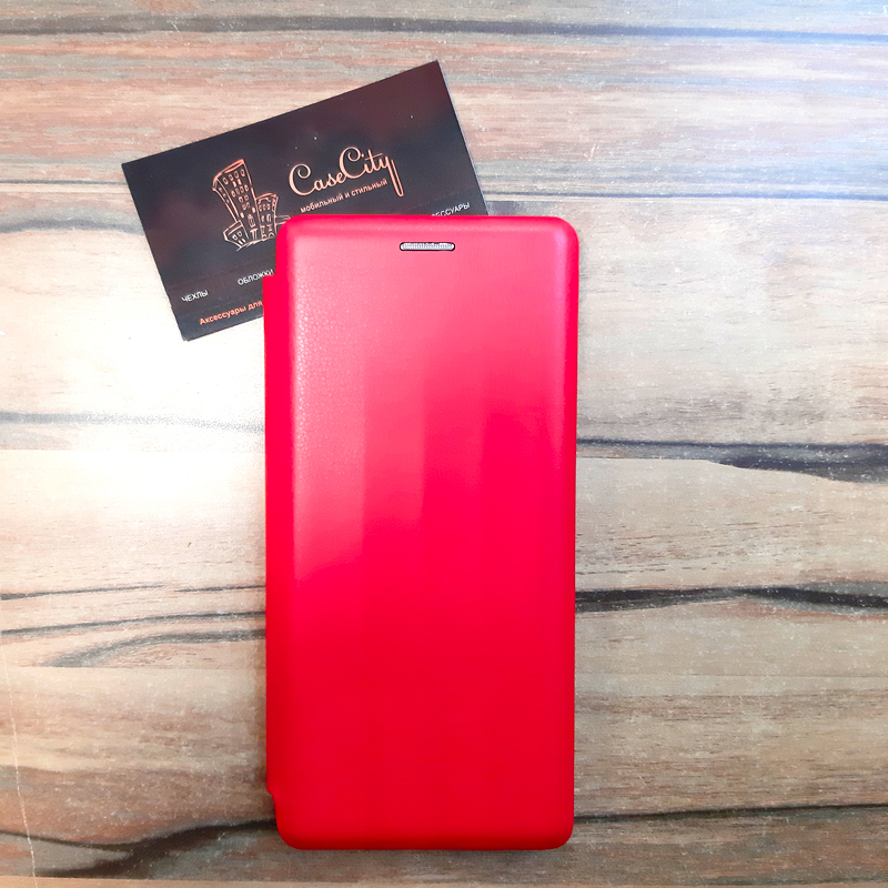 Чехол-книга EXPERTS для Xiaomi  Redmi Note 8, красный