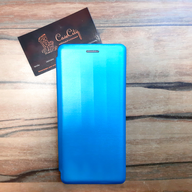 Чехол-книга EXPERTS для Xiaomi  Redmi Note 8, голубой
