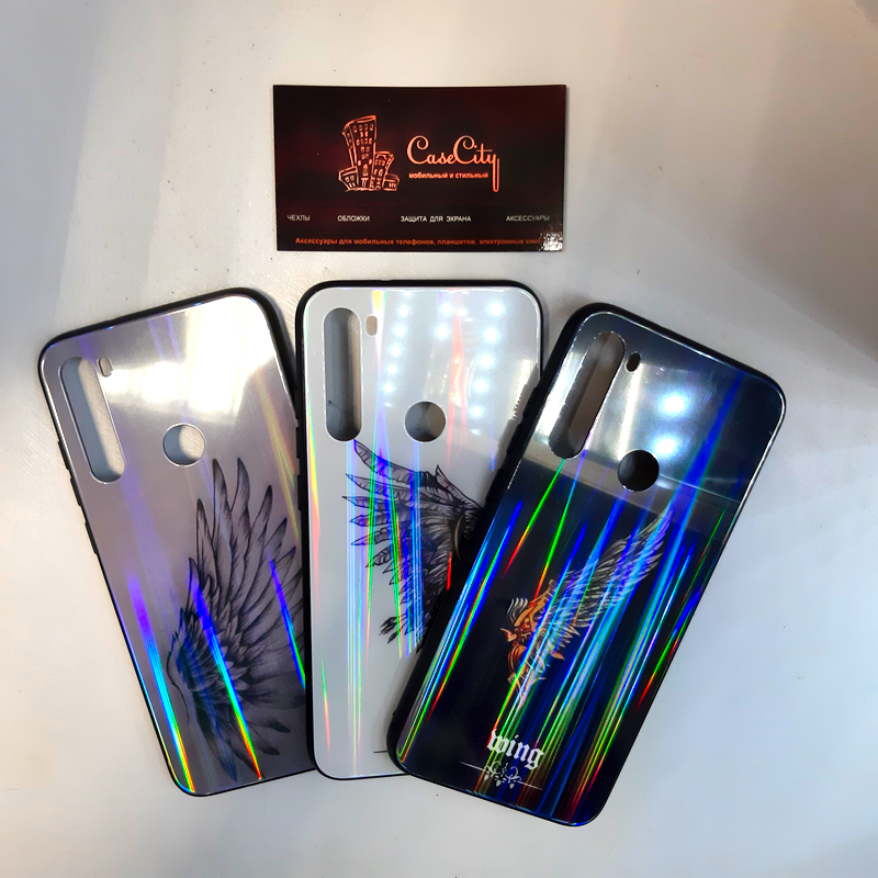 Силиконовые чехлы Аврора для Xiaomi Redmi Note 8, с рисунками
