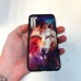 Силиконовые чехлы Аврора для Xiaomi Redmi Note 8 с переливающимися принтами
