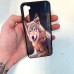 Силиконовые чехлы Аврора для Xiaomi Redmi Note 8 с переливающимися принтами