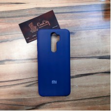 Силиконовый чехол Silicone Case для Xiaomi Redmi Note 8 Pro, чёрный