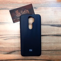 Силиконовый чехол Silicone Case для Xiaomi Redmi Note 8 Pro, чёрный