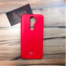 Силиконовый чехол Silicone Case для Xiaomi Redmi Note 8 Pro, красный