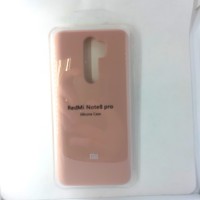 Чехол-накладка Silicon Case для Xiaomi Redmi Note 8 Pro, розовый