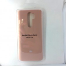 Чехол-накладка Silicon Case для Xiaomi Redmi Note 8 Pro, розовый