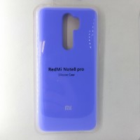 Чехол-накладка Silicon Case для Xiaomi Redmi Note 8 Pro, голубой