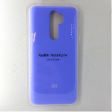 Чехол-накладка Silicon Case для Xiaomi Redmi Note 8 Pro, голубой