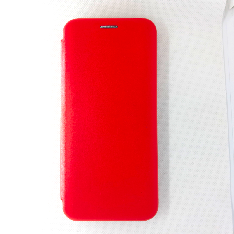 Чехол-книжка EXPERTS для Xiaomi Redmi Note 8 Pro, без окна, красный