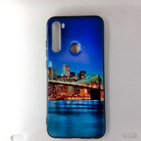 Чехол накладка для Xiaomi Redmi Note 8T с рисунком "City"