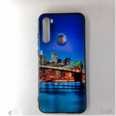 Чехол накладка для Xiaomi Redmi Note 8T с рисунком "City"