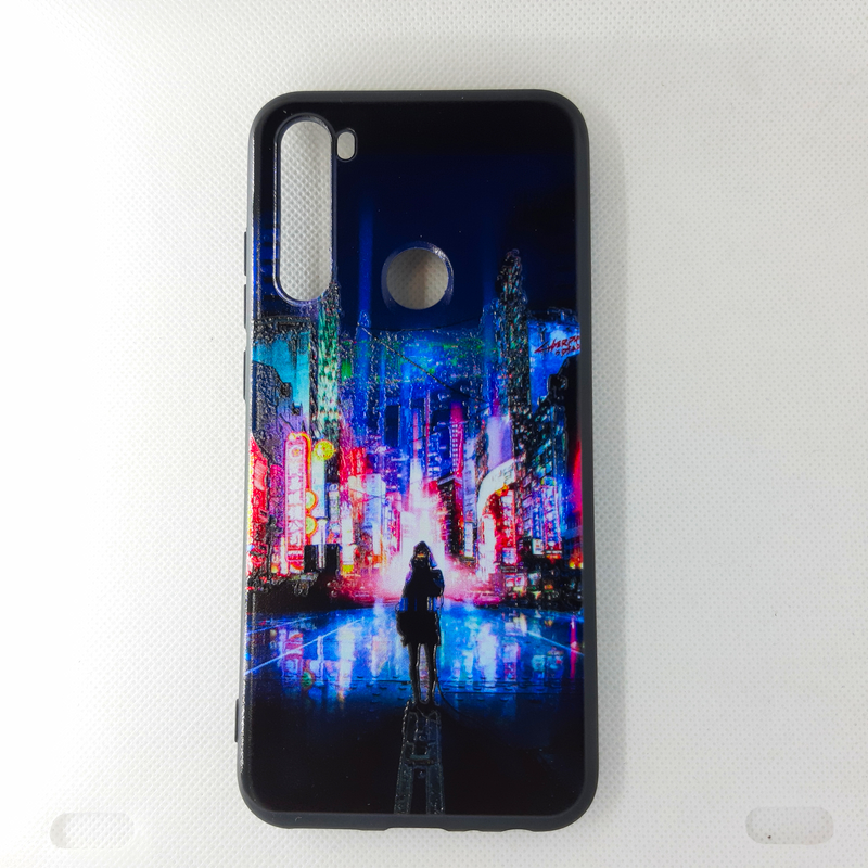 Чехол накладка для Xiaomi Redmi Note 8T с рисунком "Music"