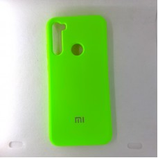 Чехол накладка Silicon Case для Xiaomi Redmi Note 8T, зелёный