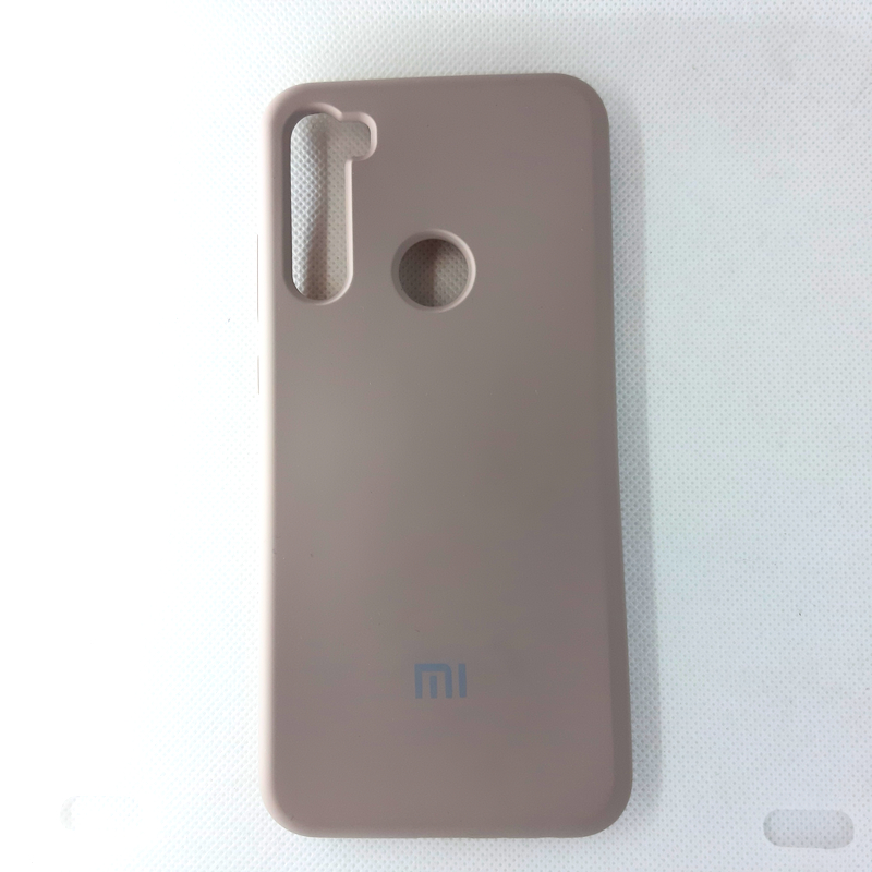 Чехол накладка Silicon Case для Xiaomi Redmi Note 8T, серый