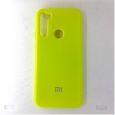 Чехол накладка Silicon Case для Xiaomi Redmi Note 8T, жёлтый