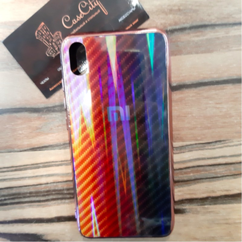 Чехол Аврора для Xiaomi Redmi 7A, с переливающимися цветами