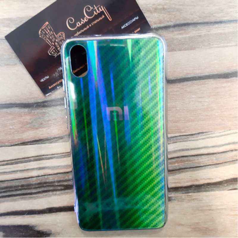 Чехол Аврора для Xiaomi Redmi 7A, Зелёный