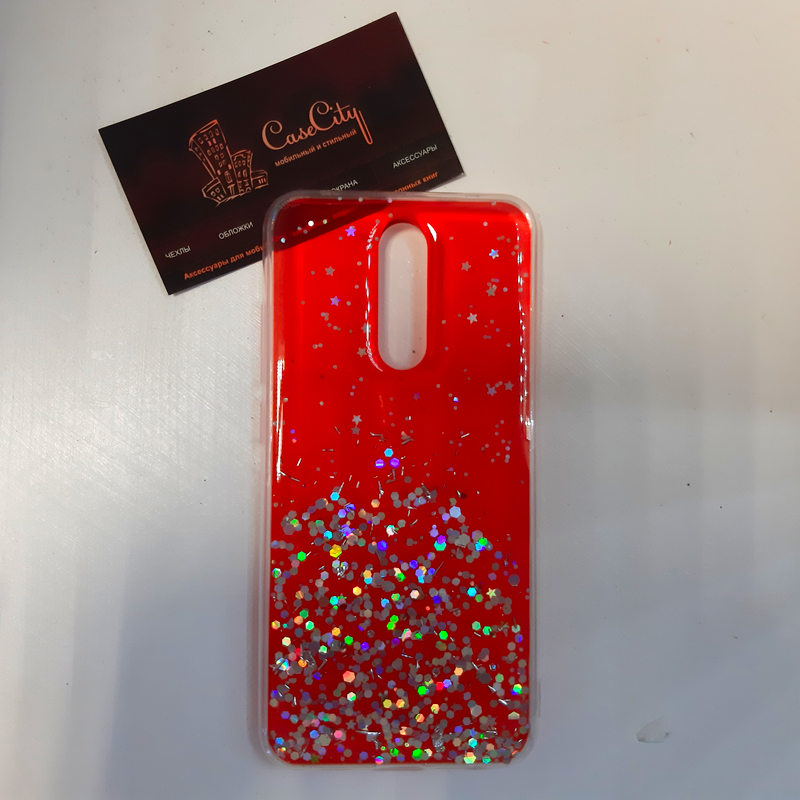 Силиконовый чехол EXPERTS для Xiaomi Redmi 8, оранжевый