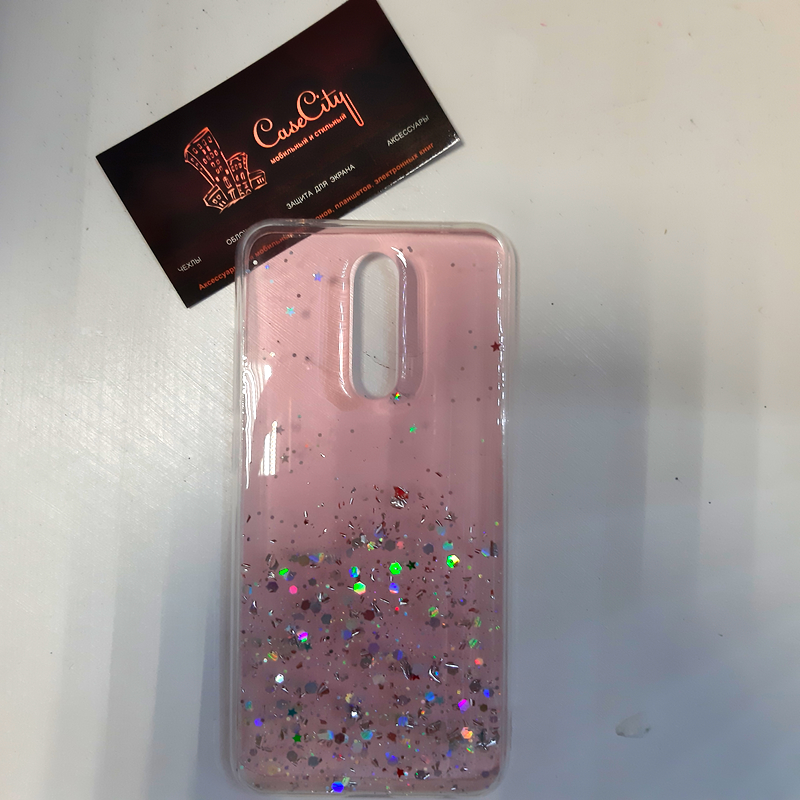 Силиконовый чехол EXPERTS для Xiaomi Redmi 8, розовый