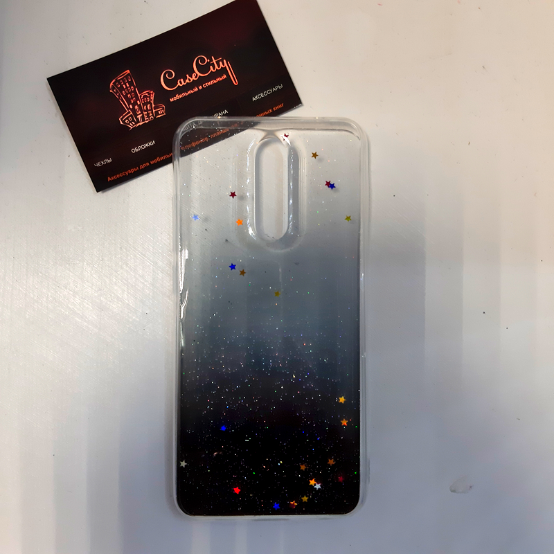 Силиконовый чехол EXPERTS для Xiaomi Redmi 8, чёрный