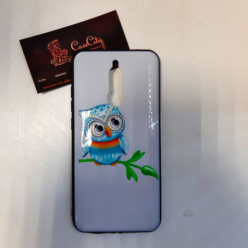 Силиконовый чехол с картинкой EXPERTS для Xiaomi Redmi 8, "Совёнок"