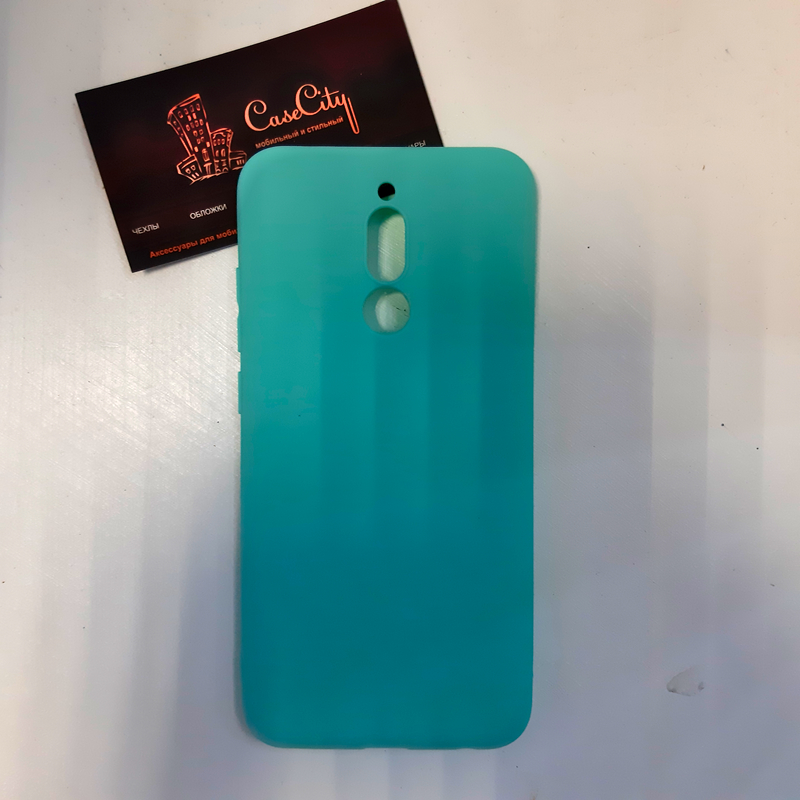 Силиконовый чехол EXPERTS для Xiaomi Redmi 8, мятный