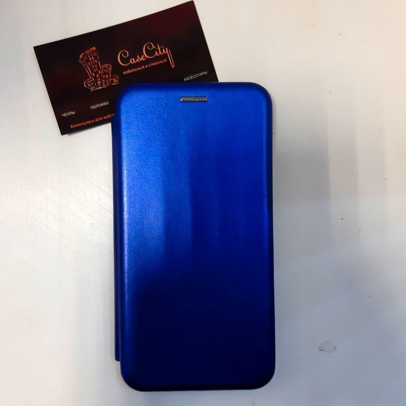 Чехол-книга EXPERTS для Xiaomi Redmi 8, синий