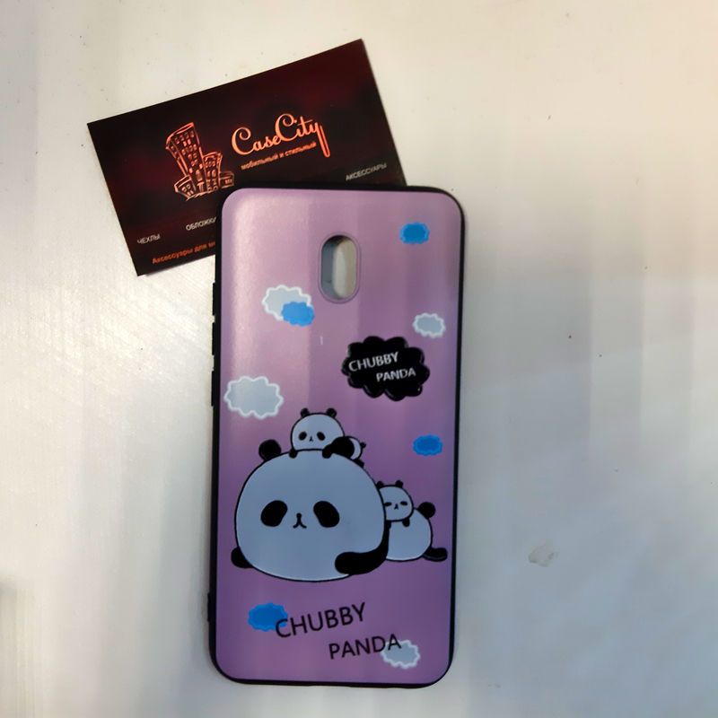 Силиконовый чехол с картинкой EXPERTS для Xiaomi Redmi 8A, "Панда"