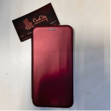 Чехол-книга EXPERTS для Xiaomi Redmi 8A, бордовый