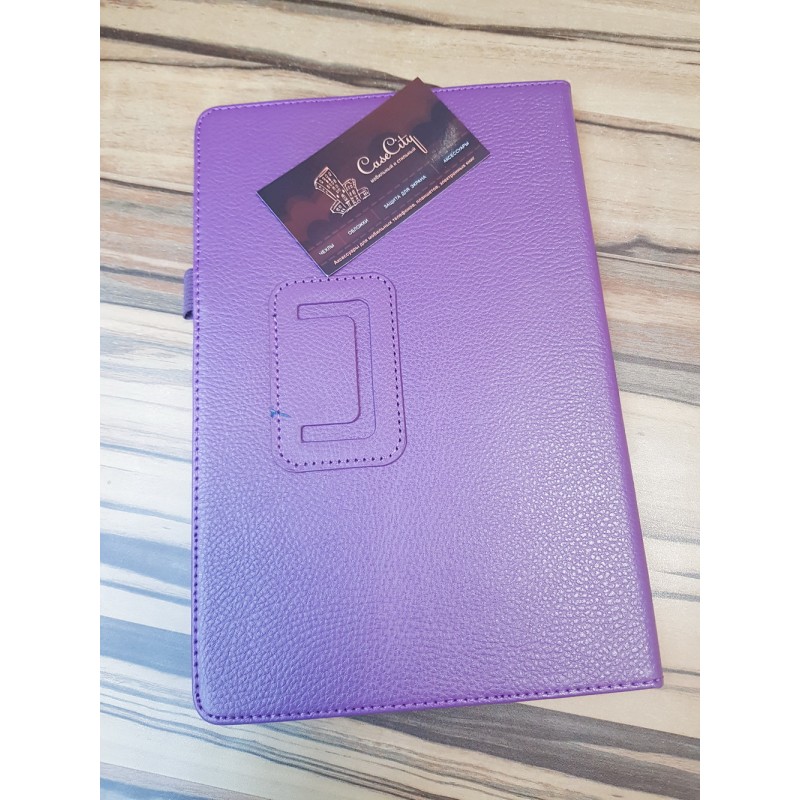 Чехол для планшета Кожзам Samsung Tab S4, фиолетвый